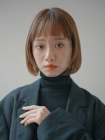 ビュートリアム ギンザ(BEAUTRIUM)&nbsp;ボブ/ベージュ系カラー/顔まわりカット/銀座