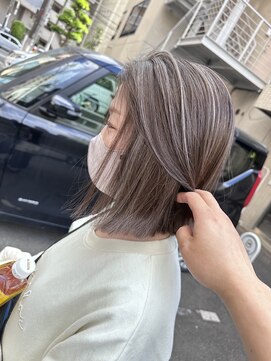 アンス(ans) コントラストミルクティーハイライト