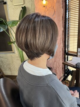 ロッソバイアルター 鎌取(ROSSO by aL-ter) イメチェン/ハッシュカット/フルバング/REDブラウン/鎌取/中山実