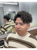 神戸/三ノ宮/元町メンズハイライトツイストスパイラルMIX