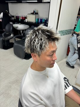 アイズ 本厚木(AIZU) メンズスパイラルパーマ