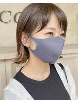 ヘアーエスクールフェイス(hair S. COEUR face) イヤリングカラー/ベビーピンク/３０代