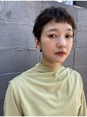 イメチェンくせ毛風ベリーショート