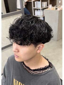 スイッチ(men's SWITCH) 大分メンズ波巻きスパイラルパーマツーブロックマッシュレイヤー