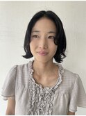 大人ショートボブ／似合わせカット