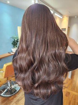 ヘアーリゾート マハナ(HAIR RESORT MAHANA) レイヤーカット/ロングムヘア/ハイライト/艶髪/30代