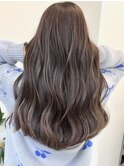 ハイライトバレイヤージュダブルカラーケアブリーチ白髪染め