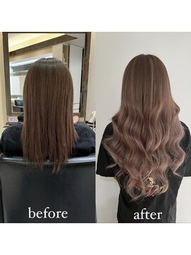 リゼル ユア 渋谷(RISEL YUA) ニュアンスカラーエクステ70本