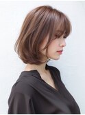 ★暗めカラーグランマッシュフェイスフレーミングデザインカラー