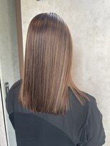 ビヨンド リンク(BEYOND L'INK)&nbsp;ハイライト毛に酸性ストレート