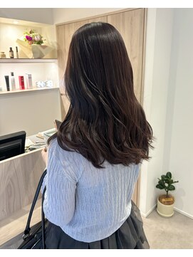 ゼン(ZEEN) 【お客様snap】艶髪ラベンダーブラウン