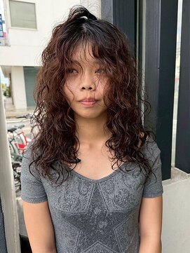 ナービス(NARVIS) 似合わせ/デザインパーマ/ブラウンカラー