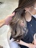 ◆RIKAKO限定◆カット＋インナーカラー(ゲアブリーチ込み)￥15000