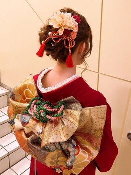 ヘアメイク ジェイエムの写真/【大通パルコ裏】2026年成人式・卒業式予約受付中♪プロが作り上げるから完成度が高い!記憶に残る一日を。