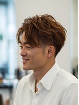 メンズ ルシードスタイル アウラ 松戸市五香(LUCIDO STYLE Aura)&nbsp;サーフフェザニ×ュアンスサーフ波巻きツイストスパイラルパーマ