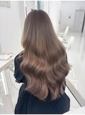 韓国風レイヤーカット髪質改善ダブルカラーハッシュカット