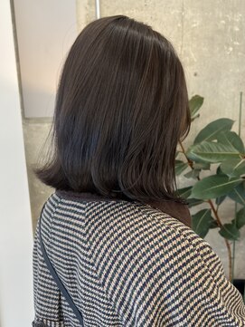 ノード(NODE) 栄外ハネ大人女子柔らかミディアム髪型