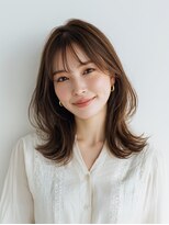 e.m.a プレミアムビューティーサロン 栄駅店(e.m.a PREMIUM BEAUTY SALON) レイヤーカット/イメチェン/外ハネボブ/美髪/ワイドバング/髪型