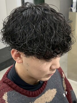 フィフス 渋谷(fifth) 渋谷波巻きツイストスパイラルシャドウルーズパーマツーブロック