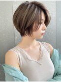 大人美人ショートハイライト[熊本／上通/下通］