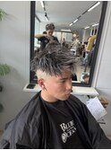 ホワイトメッシュツイストジェット