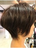 大人ショートボブ　Unge名駅店