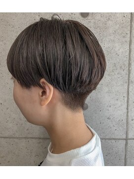 刈り上げマッシュショートヘア L ア セカンド 清藤美容室第弐號 A Sekand のヘアカタログ ホットペッパービューティー