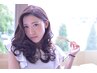 【コテ巻きのような仕上がりへ】似合わせカット＋デジタルパーマ＋美髪Tr