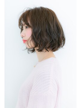 カバーヘア イヴ 戸頭店(COVER HAIR EVE) 大人かわいい無造作カールの重軽ふわミディZ戸頭10代20代30代