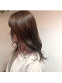 イヤリングカラーピンク