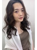 大人のしっかりウェーブパーマ