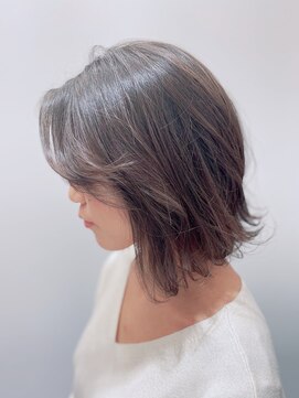 ユキオ オブ ヘアー(YUKIO of Hair) 大人かわいい無造作カール☆外ハネ×シークレットハイライト