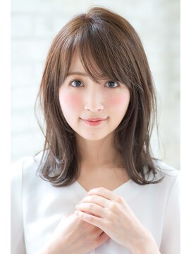 ジョエミバイアンアミ(joemi by Un ami) 【joemi】毛先ワンカール外ハネミディ(小倉太郎)