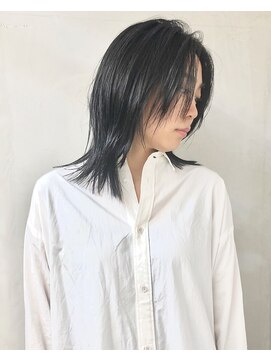 ラル 立川(lar) マニッシュウルフ_くびれセミディたまねぎアレンジ