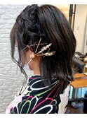 袴ヘアアレンジ