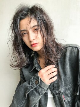 アイティーバイアルバム 八王子店(IT by ALBUM) レイヤーロング_イヤリングカラーラベンダーカラー_8247