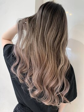 シエスタ バイ アンブルリュクス(siesta by amble luxe) バレイヤージュカラー