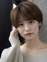 エインアンリー 表参道(AIN.ANLY.)&nbsp;前髪あり耳掛けショートボブ20代30代40代【AIN.表参道】川原大地