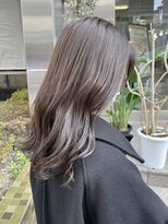 ヘアーメイクオズ(hair make O/S) ヘアーメイクオズ＆金あゆみ　オリーブグレージュ