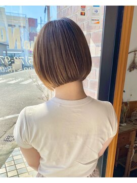 ヘアメイクエイト 丸山店(hair make No.8) ◆担当：岩切祐樹◆ボブ@no.8_yuki_short