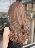 20代30代大人可愛い★美肌透明感ミルクティーアッシュカラー