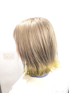 アマレット(Amaretto) 裾カラーイエロー