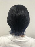 【Lee京都西院 吉村絢乃】＊ショートウルフ×ネイビーインナー＊