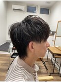 メンズウルフマッシュ