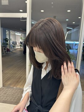 エクリジユウガオカ(equri Jiyugaoka) 透明感水素カラー【自由が丘】/30代40代50代