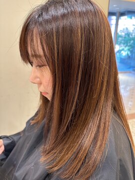 オンカラー(ON.COLOR) 大人ハイライトピンクベージュ40代50代