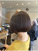ぱつっとボブ