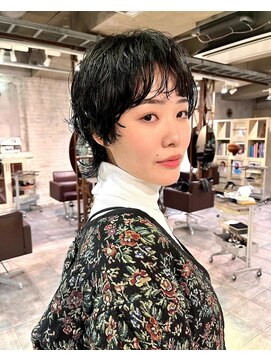 スノッブエンバンプ(snob enVAmp) マッシュウルフパーマ