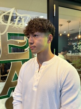 ザスーツブラザーズ(THE SUITS BROTHERS) MEN'SHAIRウルフカルマパーマメンズショートイージーパーマ