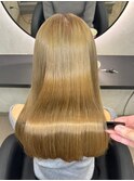 髪ブリーチ質改善トリートメント/イメチェンヘアスタイル/新宿